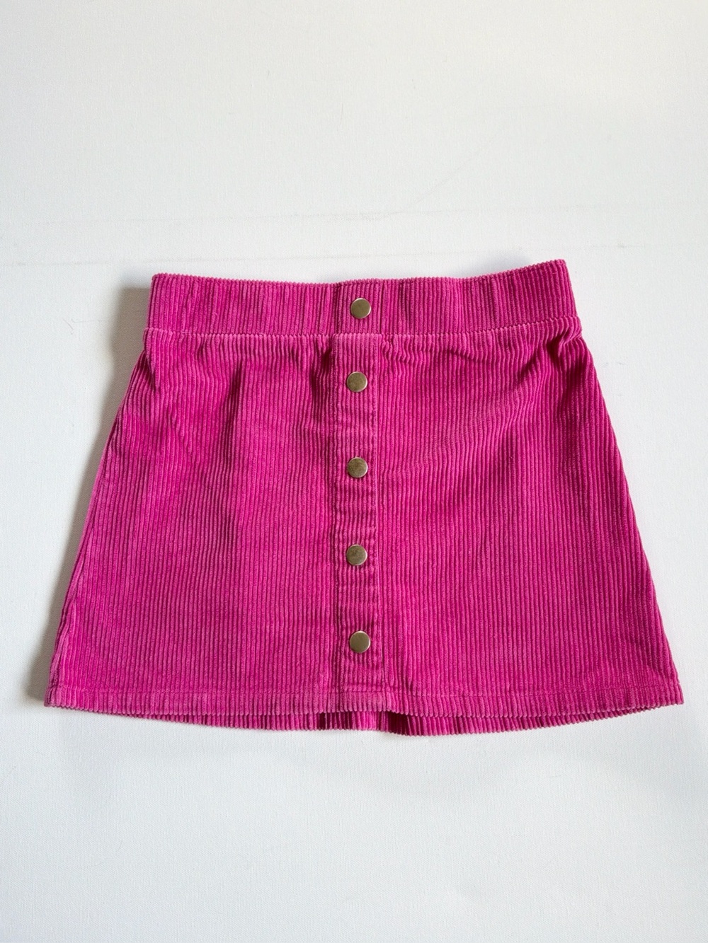 Isaac Mizrahi Pink Corduroy Skirt